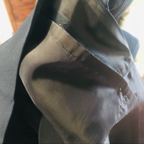 J Crew Navy Fluted Skirt - Picture 6 of 8